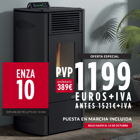 Enza 10 en promoción con puesta en marcha incluida - 1199€